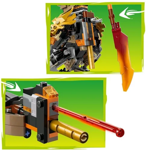LEGO 71854 NINJAGO Mech specjalny Cole A i Zane w smoczej zbroi