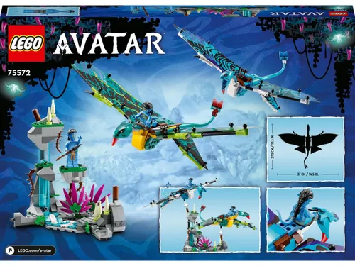 LEGO Avatar 75572 Jake ve Neutiri'nin lanetinde ilk uçuş