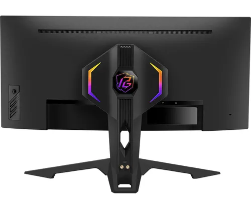 Monitor ASrock Phantom Gaming PG34WQ15R3A - gamingowy - zakrzywiony - 34" - UWQHD - 165Hz - 1ms