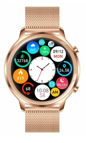 Smartwatch Manta Kelly 44,8 мм злотый