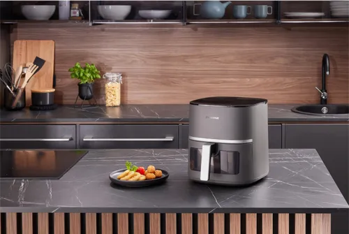 Air Fryer Frytkownica beztłuszczowa HISENSE HAF1600D 5.2l z okienkiem do obserwacji postępów gotowania