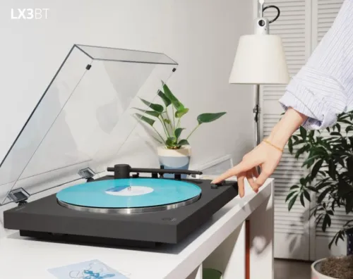Gramofon Sony PS-LX3BT Automatyczny Napęd paskowy Przedwzmacniacz Bluetooth Czarny