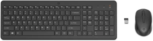 Zestaw klawiatura i mysz HP 330 Combo bezprzewodowa czarna