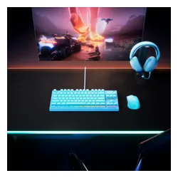 Klawiatura STEELSERIES Apex 3 TKL US Niebieski