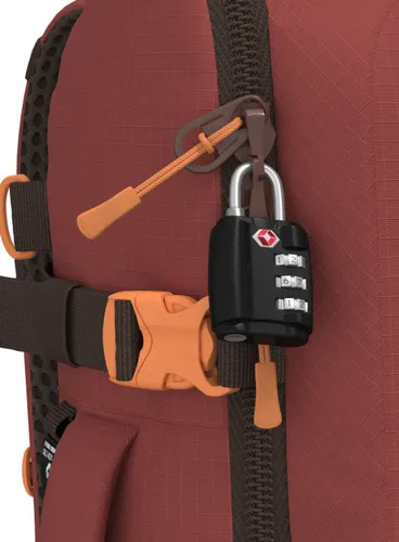 Rucsac de mână CabinZero ADV 32 l - roșu sangria
