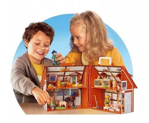 Playmobil Zestaw figurek 4142 Moje przenośne gospodarstwo rolne