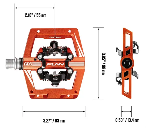 Pedały rowerowe FUNN Mamba S