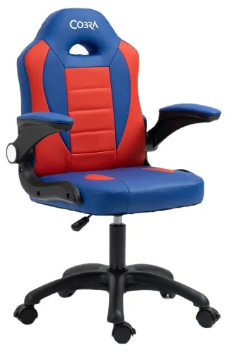 Fotel COBRA Junior Pro Czerwono-niebieski