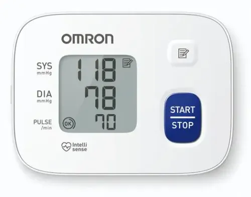 Ciśnieniomierz Omron RS1 Wykrywanie arytmii