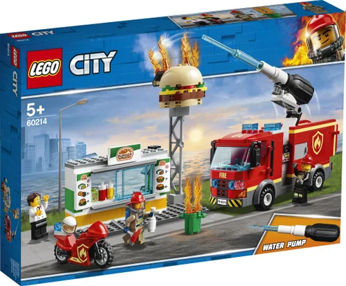 LEGO City Na ratunek w płonącym barze (60214)