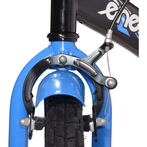 Rower dziecięcy ENERO EM-1057 18 cali dla chłopca Czarno-niebieski