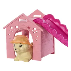 Lalka Barbie Pieski na basenie JBF35