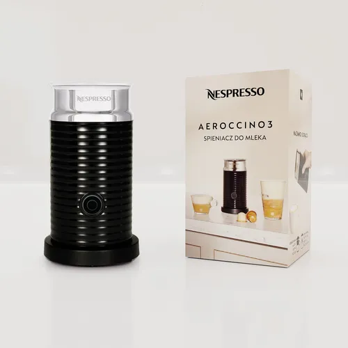 Spieniacz do mleka NESPRESSO Aeroccino 3 Czarny
