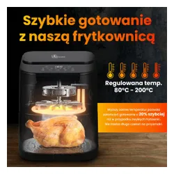 Air fryer Extralink Home SJ-520 1600W 5,2l Aplikacja mobilna
