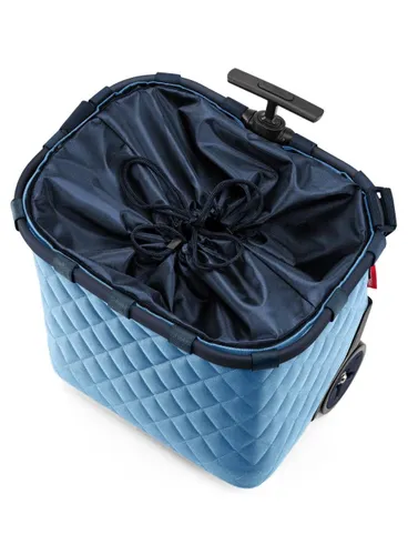Wózek torba na zakupy Reisenthel Carrycruiser - frame rhombus blue