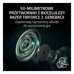 Słuchawki bezprzewodowe z mikrofonem Razer BlackShark V3 Pro NiKo Edition Nauszne ANC