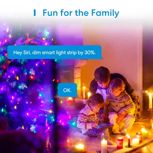 Taśma LED Meross MSL320 2 x 5m 720lm 10W RGB