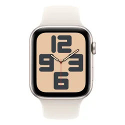 Apple Watch SE 2gen GPS + Cellular 44mm koperta z aluminium (księżycowa poświata) + pasek sportowy rozmiar M/L (księżycowa poświat) 2024 (CPO)