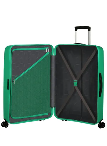 Большой чемодан American Tourister Rejoy - jade green