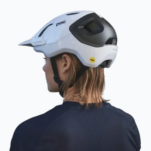 Kask rowerowy POC Axion Race MIPS hydrogen white/uranium black matt