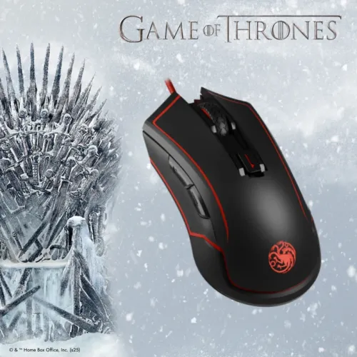 Myszka gamingowa Lexip Game of Thrones - Targaryen Wireless Mouse