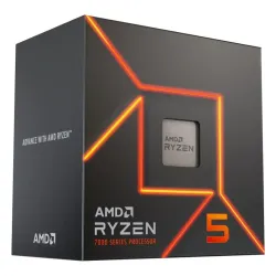 Procesor AMD Ryzen 5 7600 BOX (100-100001015BOX) + Fortis 5 ARGB Szary