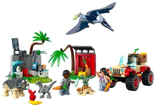 Конструктор LEGO Jurassic World 76963 спасательный центр для маленьких динозавров