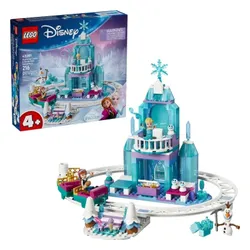 LEGO Disney Princess 43281 Lodowy zamek Elzy i śnieżna przejażdżka