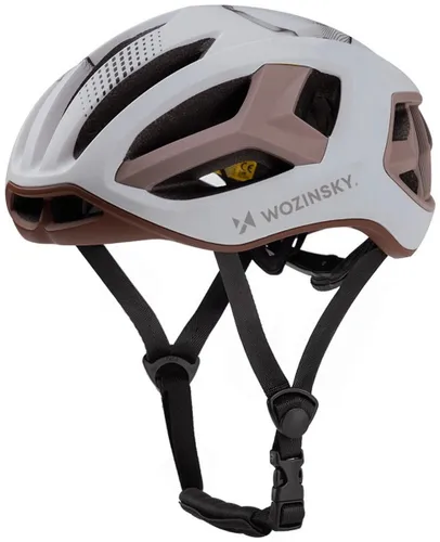 Kask rowerowy WOZINSKY HT-68T Biały Szosowy (rozmiar M)
