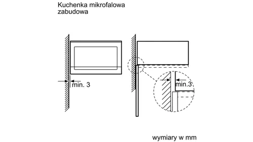 Kuchenka mikrofalowa Bosch BEL554MS0 Grill