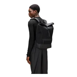 Рюкзак для велоспорта Rains Rolltop Rucksack Mesh-black