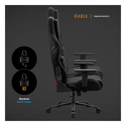 Fotel DIABLO CHAIRS X-One 2.0 Prime Czarny