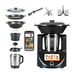 Robot wielofunkcyjny PHILIPIAK COOKOVER C-01 (WiFi) z wbudowaną wagą i funkcją gotowania, dostępem do ponad 2400 darmowych przepisów