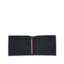 Большой мужской кошелек Tommy Hilfiger Th Central Mini CC Wallet Am0am11854 Space Blue DW6