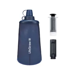 Butelka z filtrem LifeStraw Peak 0,65 l - dark mountain grey