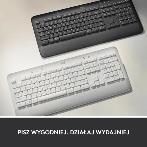 Klawiatura Logitech K650 Signature Biały