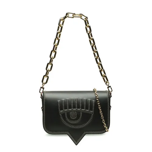 Chiara Ferragni Bag 74sb4ba3 899 Negru / 929 aur Ferragni