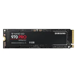 Samsung 970 Pro 512 GB Katı Hal Sürücüsü M. 2 2280 PCI-E x4 Gen3 NVMe (MZ-V7P512BW)