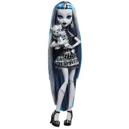 Monster High Lalka Reel Drama Hkn29 Frankie Stein