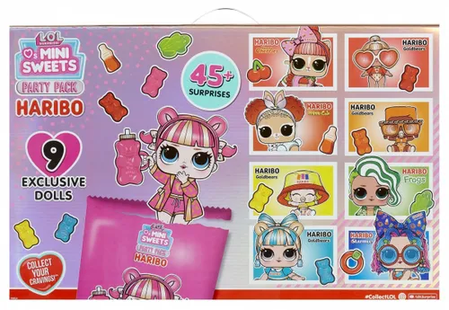 Кукла Mga doll LOL Surprise Loves Mini Sweets X HARIBO Party Set