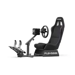 Fotel Playseat Evolution Black Actifit Wyścigowy Tkanina do 122kg Czarny