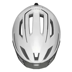 Kask rowerowy ABUS Pedelec 2.0 Pearl Biały Miejski (rozmiar L)