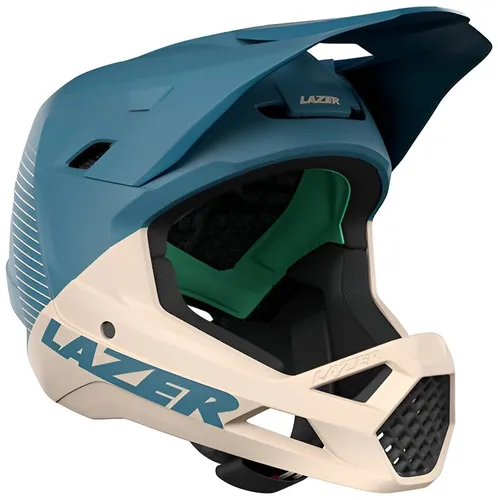 Kask rowerowy LAZER Chase KinetiCore Niebiesko-beżowy MTB (rozmiar M)