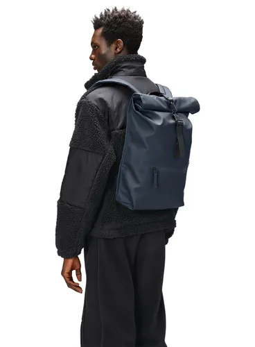 Рюкзак для велосипеда Rains Rolltop Rucksack-navy