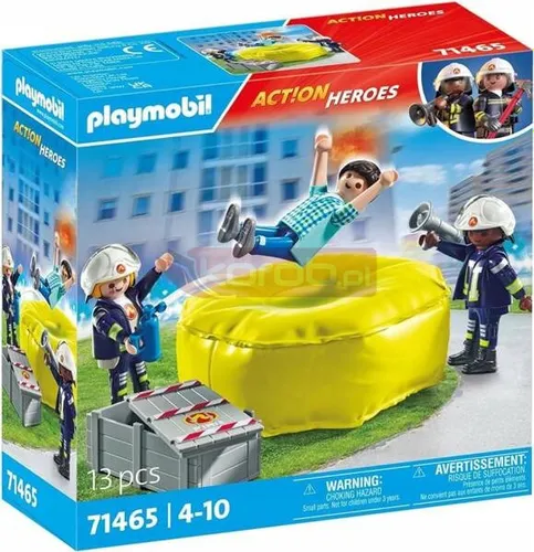 PLAYMOBIL 71465 STRAŻACY Z PODUSZKĄ POWIETRZNĄ