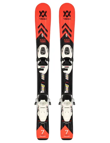 Narty dziecięce VÖLKL RACETIGER JR + wiązanie MARKET FDT 4.5 z GRIP WALK - Długość (cm) - 80