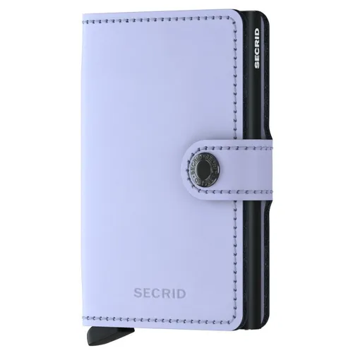 Mette Secrid Miniwallet Küçük Cep Cüzdanı-lilac / black