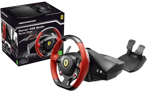 Руль Thrustmaster Ferrari 458 Spider с педалями для Xbox Series X/S, Xbox One