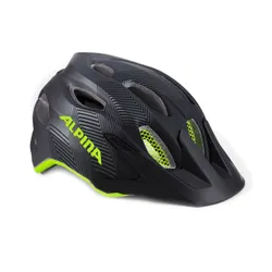 Kask rowerowy dziecięcy Alpina Carapax black neon/yellow