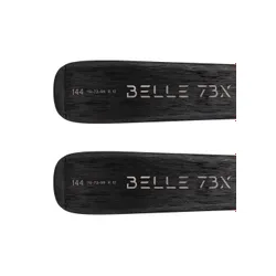 Narty damskie NORDICA BELLE 73 + wiązania MARKER FDT10 z GRIP WALK 2025 - Długość (cm) - 144